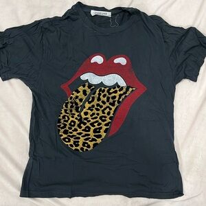 Free People Rolling Stones tshirt